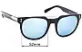 Sunglass Fix Replacement Lenses for Dragon Mix DR516S - 52mm Wide 
