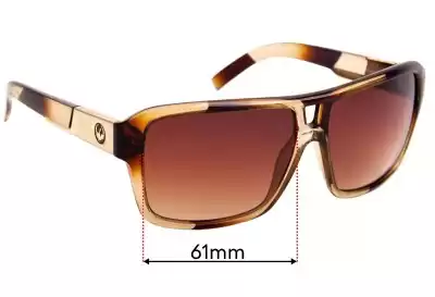 Dragon The Jam Replacement Lenses 61mm wide 