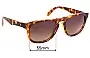 Sunglass Fix Replacement Lenses for Electric Leadfoot - 55mm Wide 