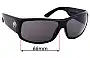 Sunglass Fix Replacement Lenses for Electric Module - 66mm Wide 
