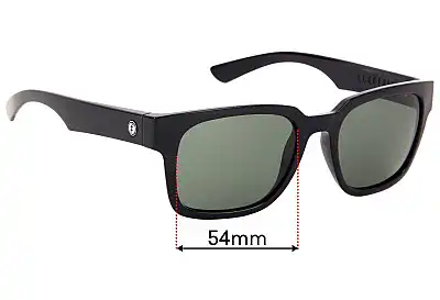 Electric Zombie Replacement Lenses 54mm wide 