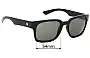 Sunglass Fix Replacement Lenses for Electric Zombie - 54mm Wide 