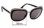 Sunglass Fix Verres de Remplacement pour Emporio Armani EA2058 - 53mm Wide 