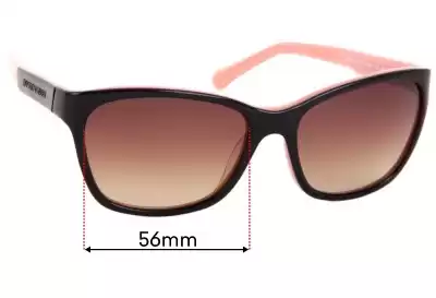 Emporio Armani EA4004 Replacement Lenses 56mm wide 