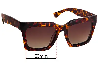 Epokhe Boris Replacement Lenses 53mm wide 