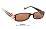 Sunglass Fix Replacement Lenses for Etnia Barcelona Noosa - 52mm Wide 