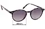 Sunglass Fix Ersatzgläser für Garrett Leight Pacific - 48mm Wide 