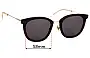 Sunglass Fix Ersatzgläser für Gentle Monster Pixx - 58mm Wide 