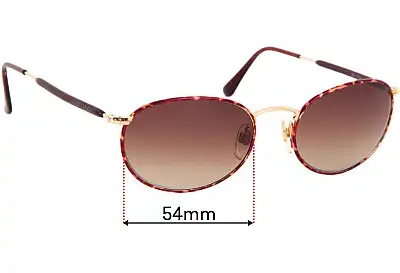 Giorgio Armani 653 Replacement Lenses 54mm wide 
