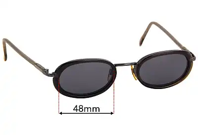 Giorgio Armani 672 Replacement Lenses 48mm wide 