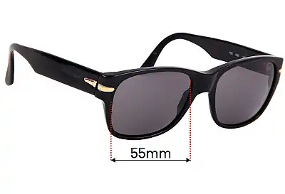 Giorgio Armani 831 Replacement Lenses 55mm wide 