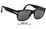 Sunglass Fix Ersatzgläser für Giorgio Armani 831 - 55mm Wide 