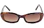 Gucci 168 Replacement Lenses Front View 