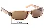 Sunglass Fix Replacement Lenses for Gucci GG1445/S - 62mm Wide 