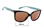Sunglass Fix Replacement Lenses for Guess GU7507 - 56mm Wide 
