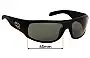 Sunglass Fix Replacement Lenses for Hot Buttered Rage - 65mm Wide 