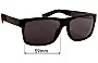 Sunglass Fix Replacement Lenses for Hugo Boss BO Sun Rx 19 - 59mm Wide 