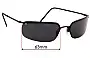 Sunglass Fix Replacement Lenses for Hugo Boss HB5789 - 63mm Wide 