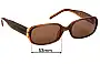Sunglass Fix Lentes de Repuesto para JAG 6032 - 53mm Wide 