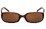 JAG 6032 Replacement Sunglass Lenses - 53mm wide Front View 
