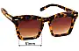 Sunglass Fix Replacement Lenses for Karen Walker Banks - 51mm Wide 