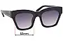 Sunglass Fix Replacement Lenses for Karen Walker Treasure - 52mm Wide 