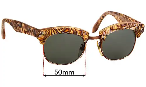 Sunglass Fix Replacement Lenses for L.A.Eyeworks Gigantor - 50mm Wide 