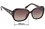 Sunglass Fix Replacement Lenses for Louis Vuitton  Z0459E - 59mm Wide 