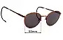 Sunglass Fix Lentes de Repuesto para Luxottica 9164 RS - 53mm Wide 
