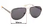 Sunglass Fix Replacement Lenses for Marc by Marc Jacobs MMJ 193/S - 58mm Wide 