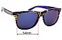 Sunglass Fix Replacement Lenses for Marc by Marc Jacobs MMJ 360/N/S - 54mm Wide 