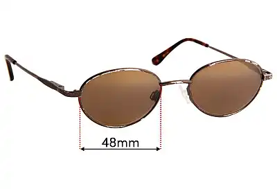 Maui Jim MJ146 Coral Reef Replacement Lenses 48mm wide 