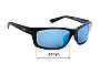 Sunglass Fix Lentes de Repuesto para Maui Jim MJ766 Kanaio Coast - 61mm Wide 