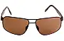 Maui Jim MJ776 Whitehaven Replacement Lenses Front View 