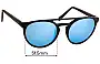 Sunglass Fix Ersatzgläser für Maui Jim MJ781 AH Dang! - 51mm Wide 