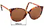 Sunglass Fix Replacement Lenses for Max and CO Sun Rx 04 - 54mm Wide 