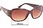 Sunglass Fix Lentes de Repuesto para Michael Kors M2730S Antigua - 59mm Wide 