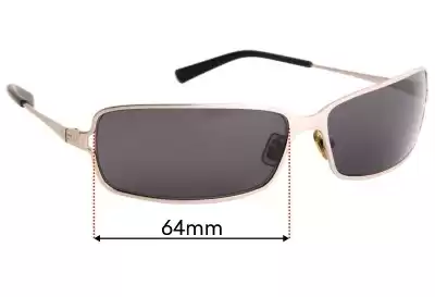 Miu Miu SMU54D Lentes de Repuesto 64mm wide 