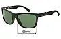 Sunglass Fix Replacement Lenses for Mormaii VENICE BEAT - 58mm Wide 