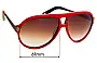 Sunglass Fix Replacement Lenses for Mosley Tribes MT 6024s Hayes - 61mm Wide 