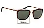 Sunglass Fix Replacement Lenses for Mosley Tribes Woodward MT2032S - 54mm Wide 