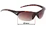 Sunglass Fix Replacement Lenses for Nike EV0239 Counter.R - 61mm Wide 