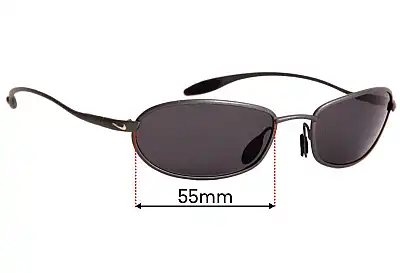 Nike EV0024 Hyperion Replacement Lenses 55mm wide 
