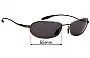 Sunglass Fix Replacement Lenses for Nike EV0024 Hyperion - 55mm Wide 