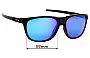 Sunglass Fix Verres de Remplacement pour Oakley Anorak OO9420 - 59mm Wide 