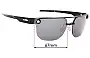 Sunglass Fix Replacement Lenses for Oakley Chrystl OO4136 - 67mm Wide 