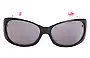 Oakley Dangerous Replacement Lenses Front View 
