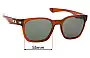 Sunglass Fix Replacement Lenses for Oakley Garage Rock OO9175 - 55mm Wide 