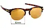 Sunglass Fix Ersatzgläser für Oakley Latch Key OO9394 - 52mm Wide 