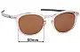 Sunglass Fix Replacement Lenses for Oakley Pitchman R Carbon OX8149 - 50mm Wide 